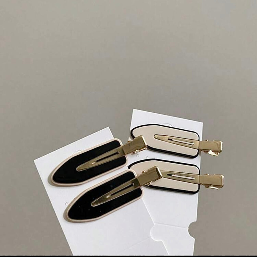 ✨ Elegance Edge Hair Clip Set